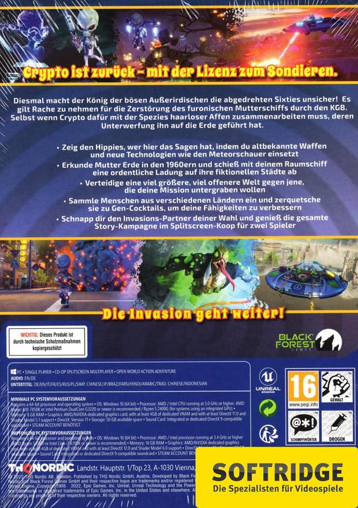 Produktbild THQ Destroy All Humans 2: Reprobed (PC, DE)