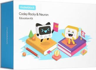 Actual product image Makeblock Codey Rocky & Neuron Education Kit. Product type: Programmable kit, Colour of product: White. At