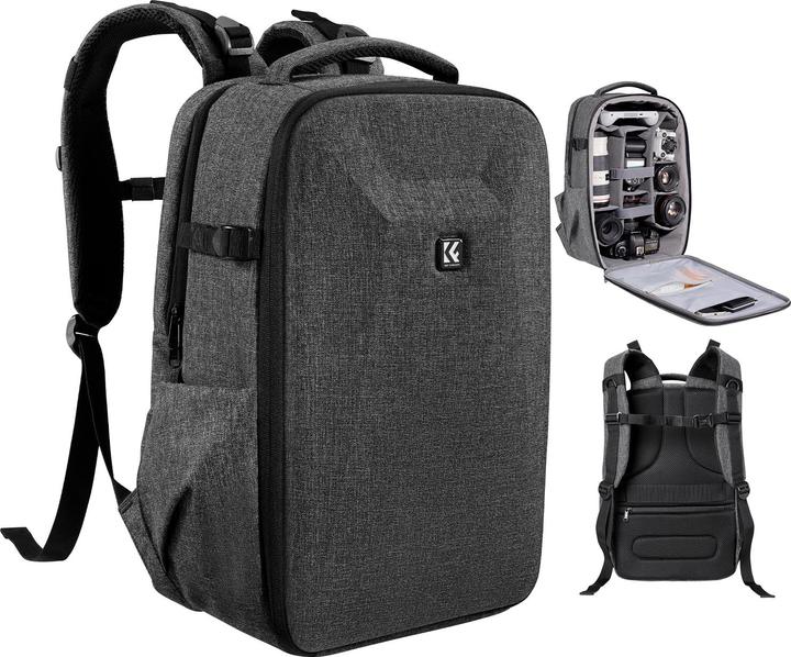 Actual product image K&F Concept Backpack 22L Nature Wander 10 (Dark Grey) (Photo backpack, 22 l)