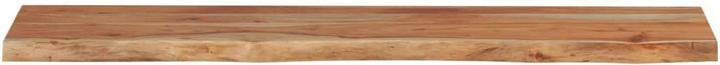 Actual product image vidaXL Wall shelf rectangular tree edge hanging shelf office shelf solid wood acacia