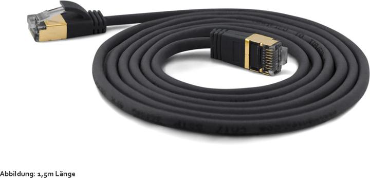 Image du produit Wantec Câble brut extra finCat.7 Câble patch SSTP (S/FTP, CAT7, 1.50 m)