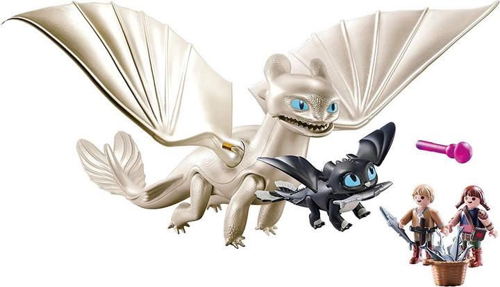 Actual product image Playmobil light fury (70038, Playmobil Dragons)
