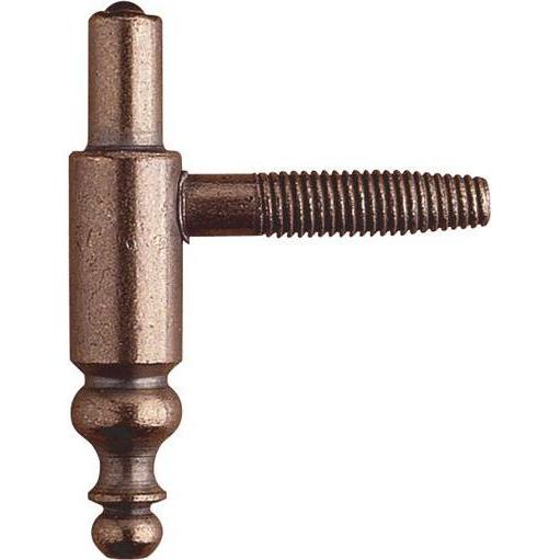 Otlav, Türbeschlag + Scharnier, Einbohrband Rahmenteil Typ 190, Band ø 13 mm, Stahl bronze