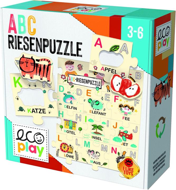 Image du produit Headup Games eco play - Puzzle géant ABC (28 pièces)