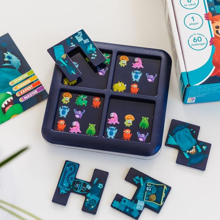 Actual product image Smart Games Monsters Hide & Seek (English, French, Italian, German)