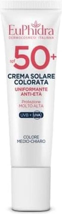 Euphidra Coloured Face Sun Cream SPF 50+ Anti-Age (Sonnencreme, SPF 50+)