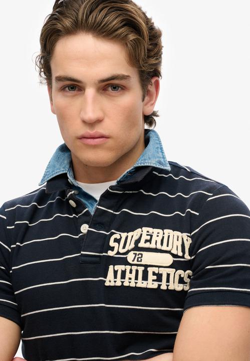 Actual product image Superdry Vintage Athletic Jersey Polo (S)