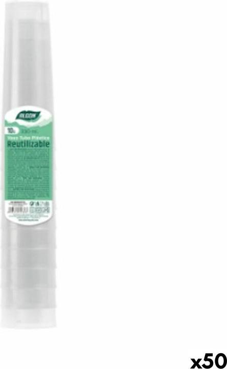 Immagine prodotto Algon Set di bicchieri riutilizzabili 50 pezzi 330 ml (10 pezzi) (0.33 l, 10x)