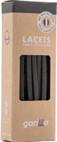 Immagine prodotto Gorilla Elastische Schnürsenkel Flexibel Ohne Binden Schmal Silikon Galaxy (110 cm)