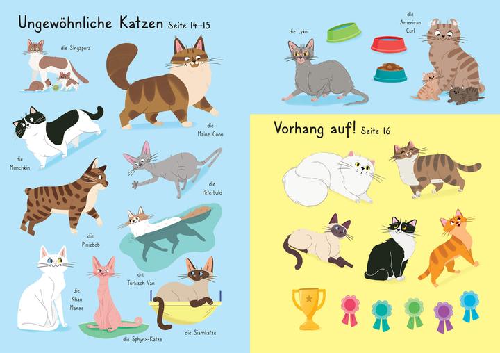 Produktbild Mein Immer-wieder-Stickerbuch: Meine liebsten Katzen
