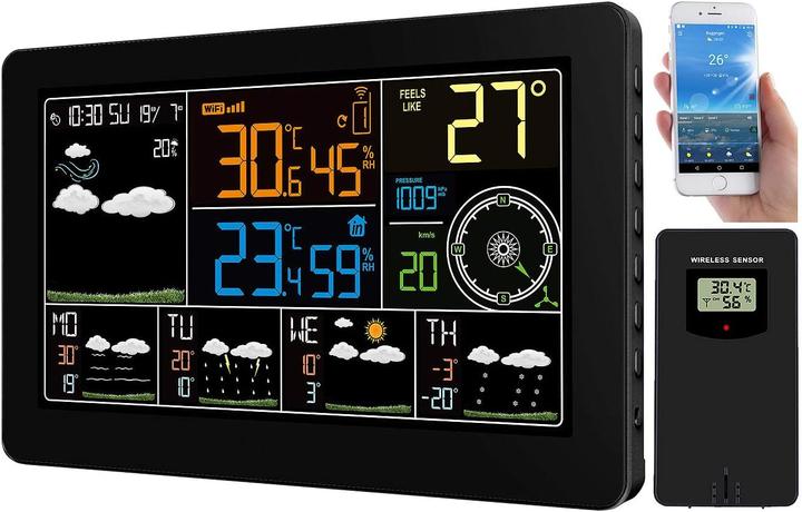 Infactory Wlan-Funk-Wetterstation