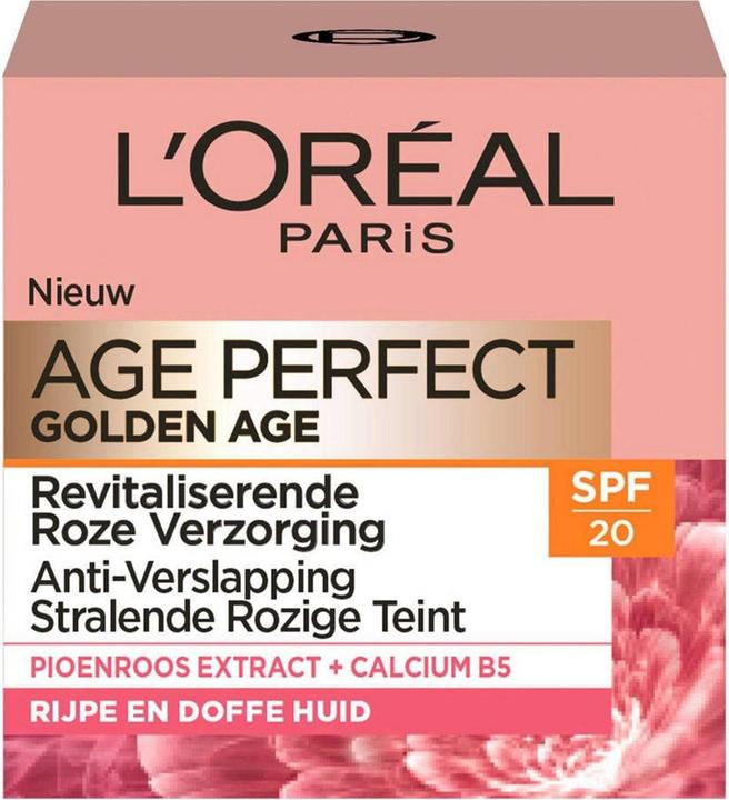 Actual product image L'Oréal Paris Age Perfect Golden Age Day Cream SPF20 50ml (50 ml, Day cream, SPF 20)