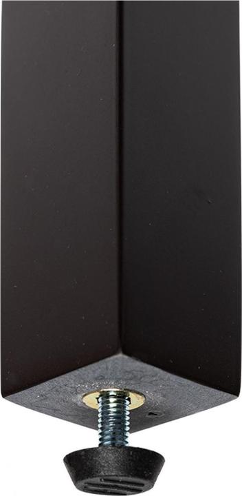 Actual product image Stagg PBH 390 BKM VBK - Piano bench, hydraulic, mat zwart, met zwart fluwelen zitting - zwart