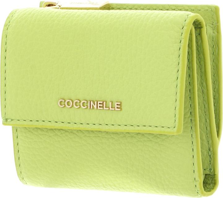 Actual product image Coccinelle Metallic Soft Wallet Grained Leather