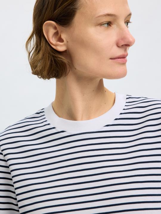 Immagine prodotto Selected Slfessential Ss Striped Boxy Tee Noos (L)