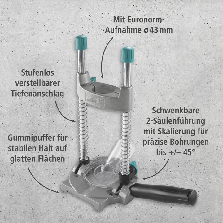 Image du produit wolfcraft 1 tecmobil - Support de forage mobile