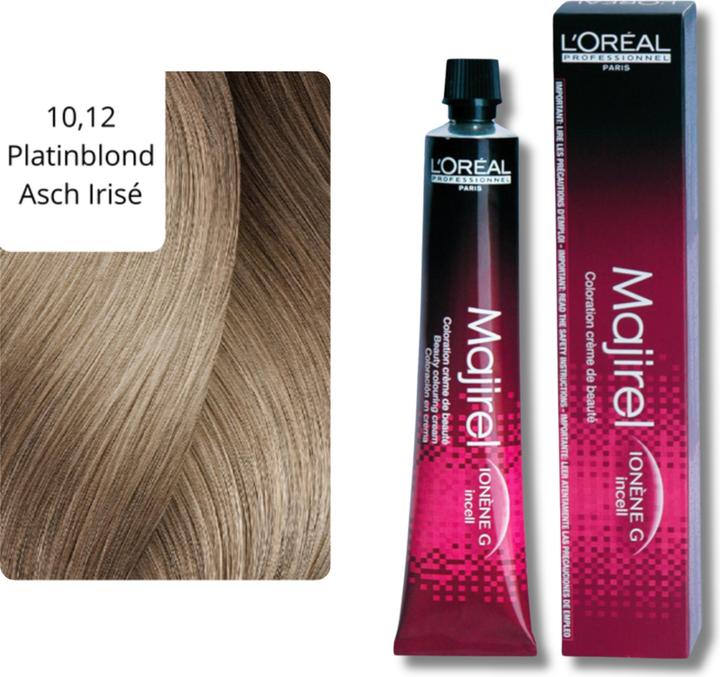 Produktbild L'Oréal Professionnel Majirel (10/12 Platinblond Asch Irisé)