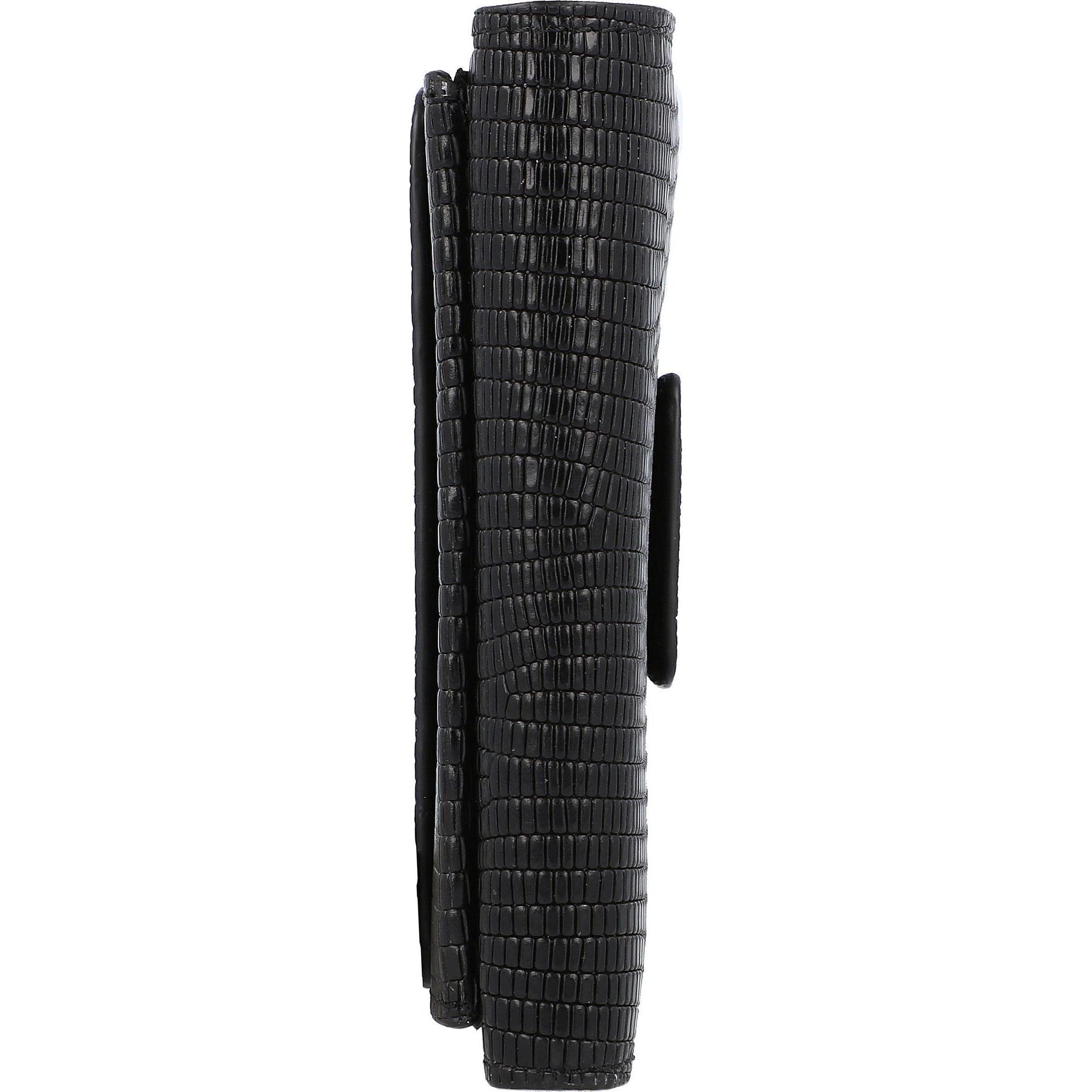 Thumbnail - Castelijn & Beerens, Damen, Portemonnaie, Donna Geldbörse RFID Leder 9 cm, Schwarz