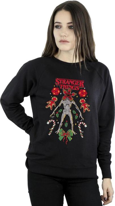 Immagine prodotto Netflix Stranger Things Christmas Demogorgon Felpa Donna (L)
