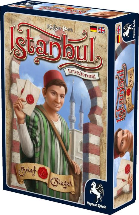 Actual product image Pegasus Istanbul Letter and Seal, d expansion, from 10 years, the basic game is required (German, English)