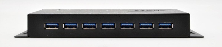 Produktbild Exsys USB 3.2 HUB 7-Port extern inkl.Netz. inkl.Netzteil 12V/3A und USB Kabel (USB-B, 7 Ports)
