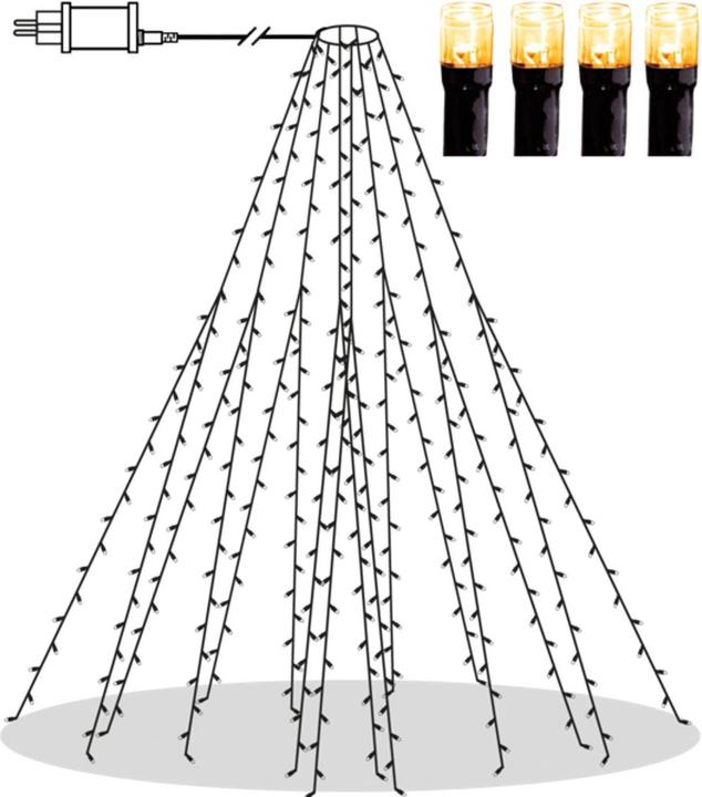 Image du produit Star Trading Guirlande lumineuse Golden Blanc chaud (2 m)