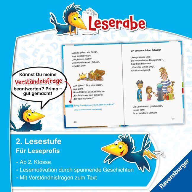 Actual product image Ravensburger Ein Schatz auf dem Schulhof - Leserabe ab 2. Klasse - Erstlesebuch für Kinder ab 7 Jahren (German, Heidemarie Brooch, 2022)