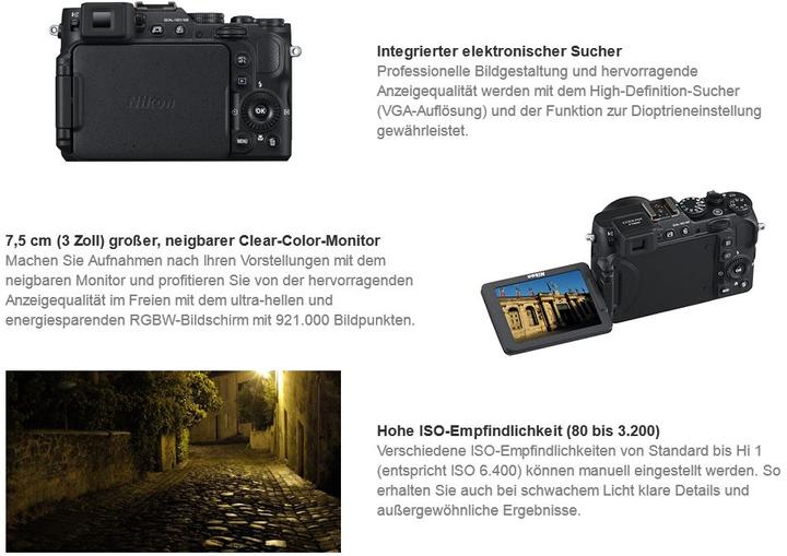 Actual product image Nikon Coolpix P7800 (1/1.7 ")