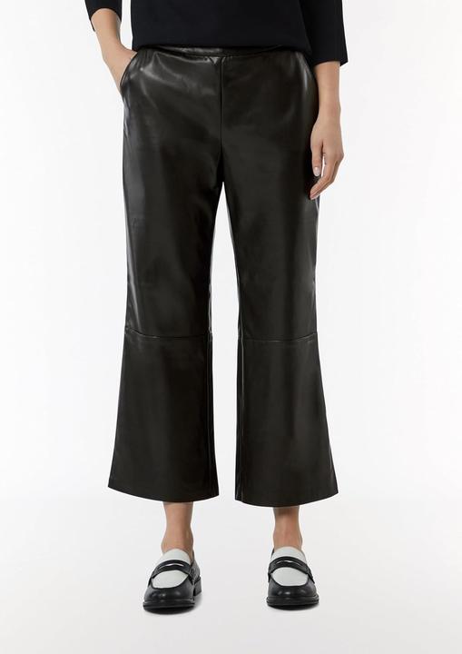 Immagine prodotto Comma Hose Flared-Leg-Hose in Leder-Optik (36)