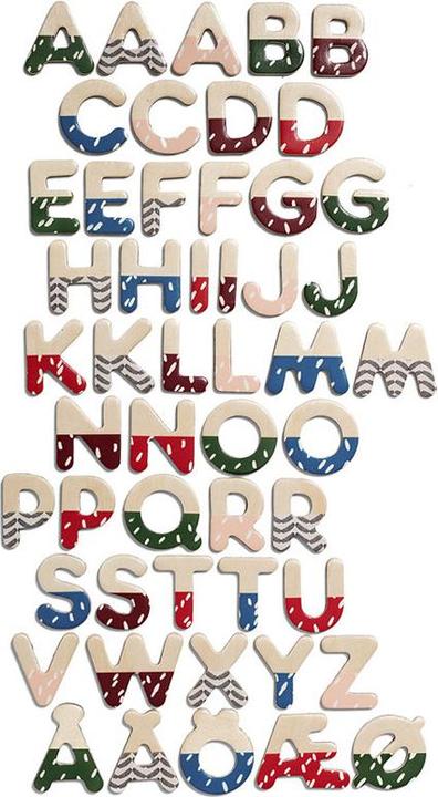Actual product image Micki Magnetic letters 53 pcs. (53 x)