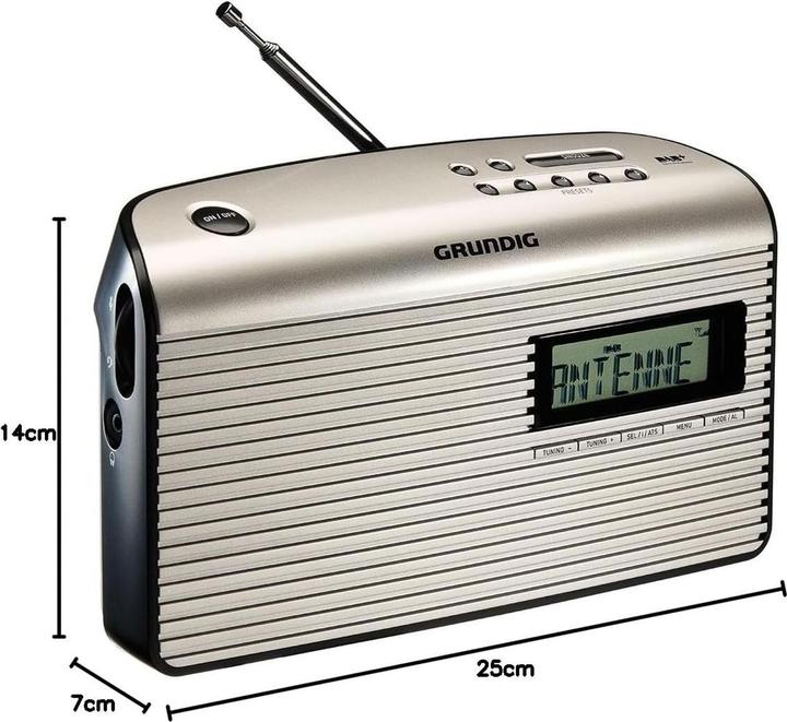 Image du produit Grundig Music 7000X (DAB+ DAB, FM, PLL)