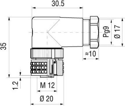 Produktbild Hirschmann Sensor-/Aktor-Steckverbinder