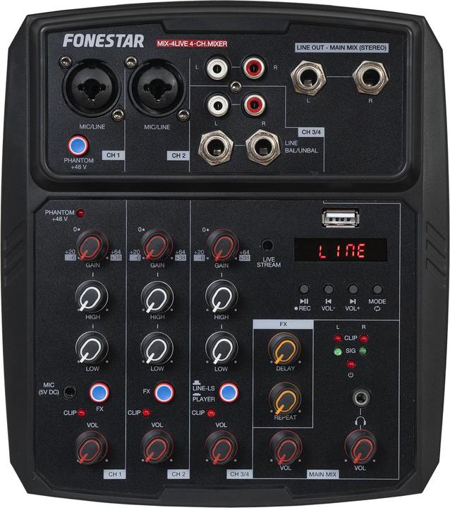 Fonestar MIX-4LIVE