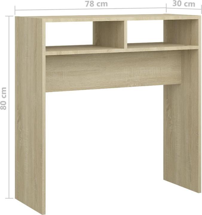 Image du produit vidaXL Konsolentisch (30 x 78 x 80 cm)