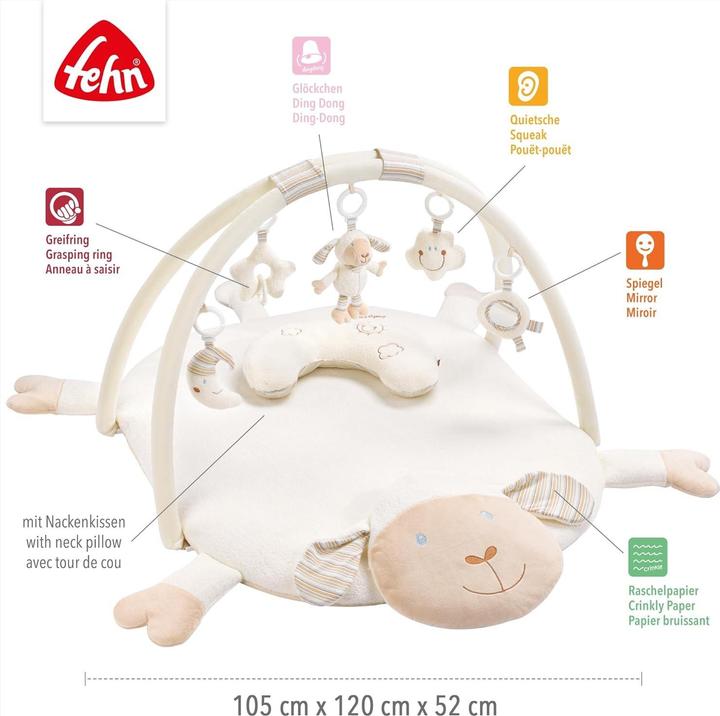 Produktbild Fehn 154580 3-D-Activity-Decke, Schaf