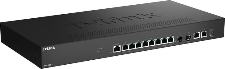 Produktbild D-Link 8-Port 2.5Gbps + 2-Port 10Gbps + 2-Port 10G SFP+ Smart Managed Switch (12 Ports)