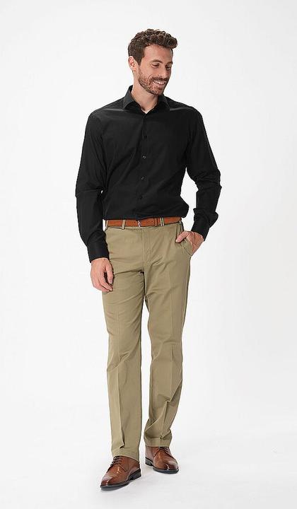 Image du produit Eterna Chemise homme MODERN FIT manches longues standard NOIR Gr.46 (46)