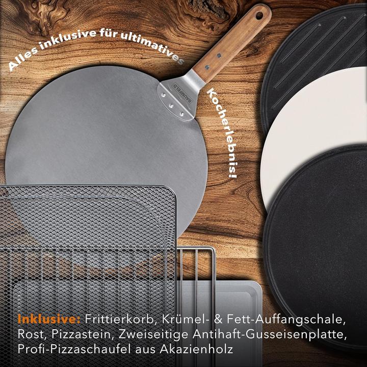 Produktbild Baumfeld PizzaAirfryer 400 Pro (Pizzaofen Elektro)