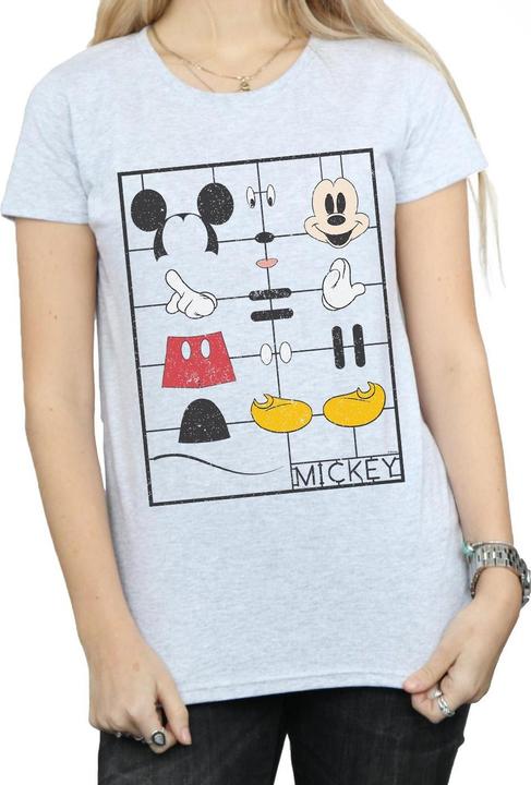 Immagine prodotto Disney Mickey Mouse Construction Kit Maglietta Donna (M)
