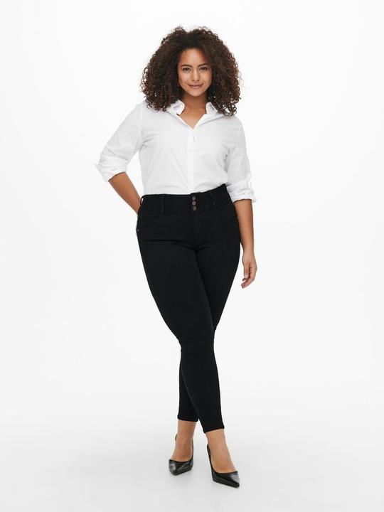 Actual product image Only Curvy CARAnna hw ankle skinny fit jeans (W48/L34)