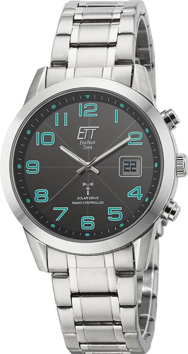 Produktbild ETT EGS-11500-22M Solar drive Funkuhr Basic Herrenuhr 41mm 5ATM (Funkuhr, 41 mm)