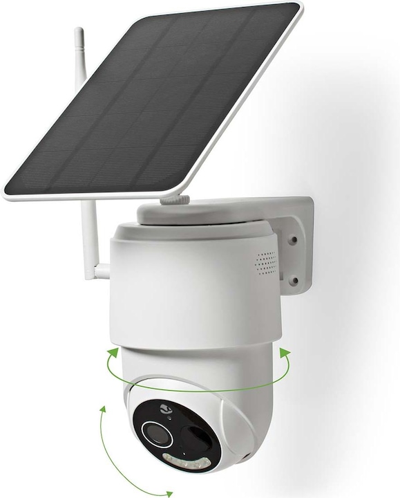 Actual product image Nedis SmartLife Outdoor Camera | Wi-Fi | Full HD 1080p | Pan tilt | IP65 | Max. Battery life: 5 (1920 x 1080 Pixels)