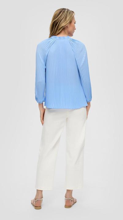 Immagine prodotto s.Oliver Bluse Plissee-Bluse mit Volant (40)