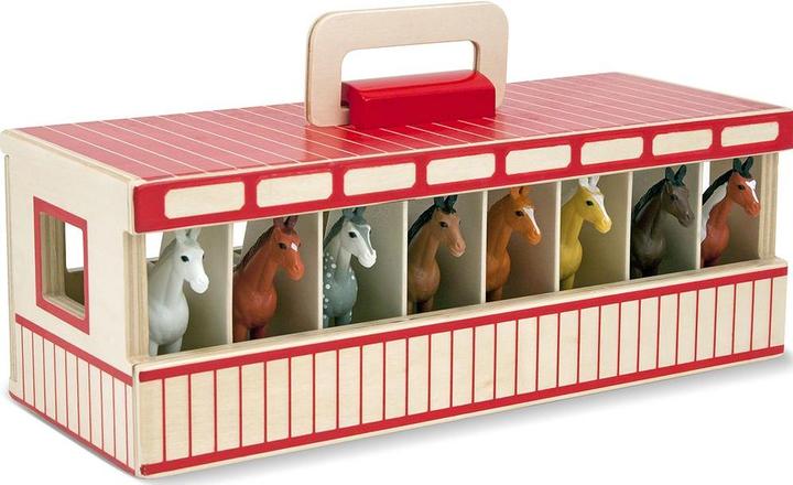Produktbild Melissa & Doug Pferdchenstall