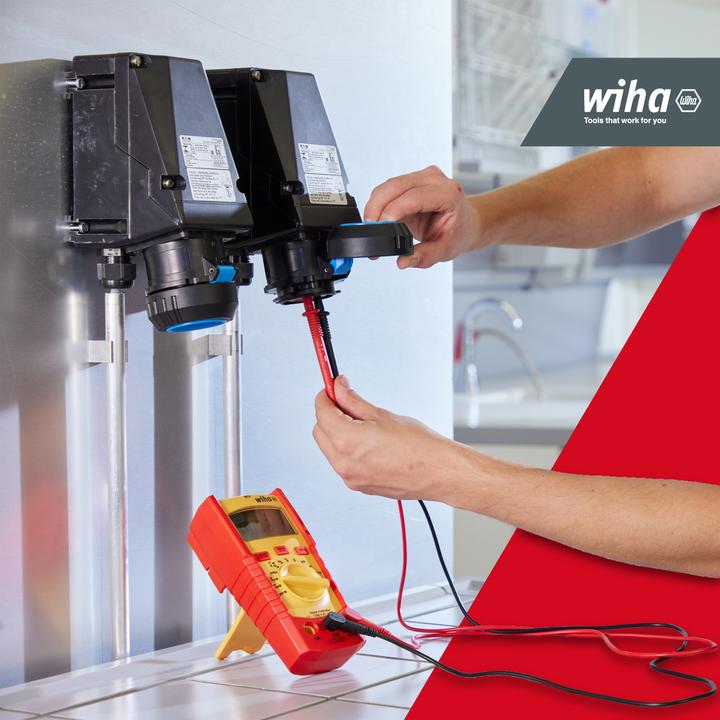 Produktbild Wiha Digitales Multimeter (CAT IV 600V, CAT III)