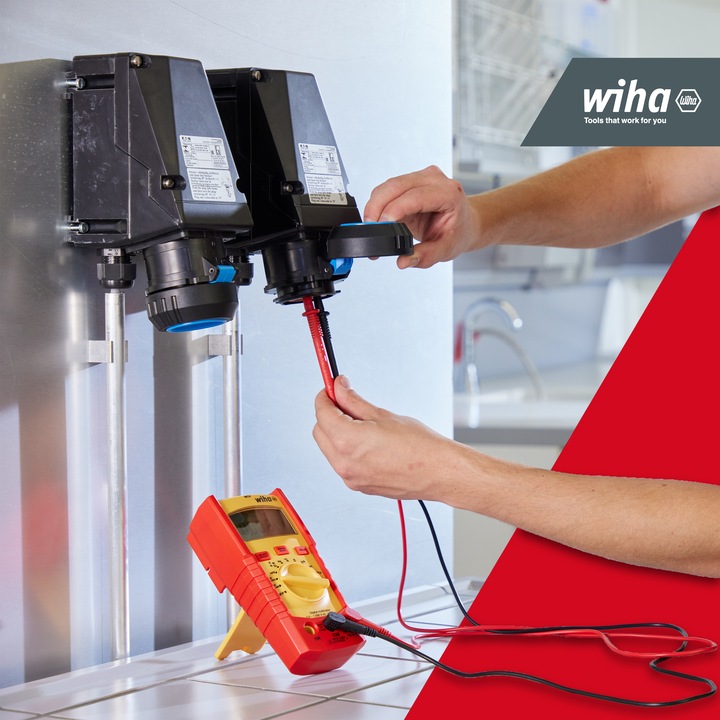 Produktbild Wiha Digitales Multimeter (CAT IV 600V, CAT III)