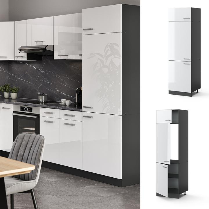 Produktbild Vicco Kühlumbauschrank R-Line (60 x 57.20 x 207 cm)