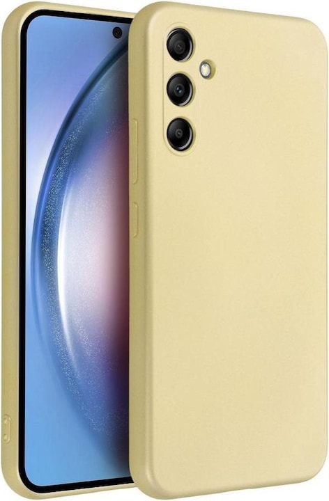 Produktbild OEM SM Metallic Case Galaxy A34 5G gold (Samsung Galaxy A34 5G)