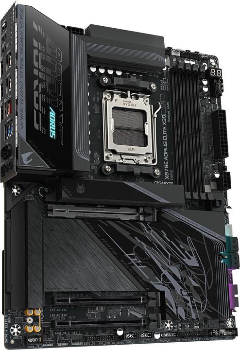 Actual product image Gigabyte X870E AORUS ELITE X3D (AM5, AMD X870E, ATX)