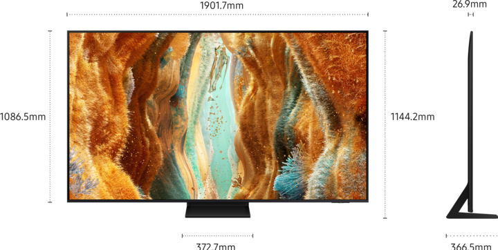 Produktbild Samsung QE85QN70F (85", QN70F, NeoQLED, 4K, 2025)